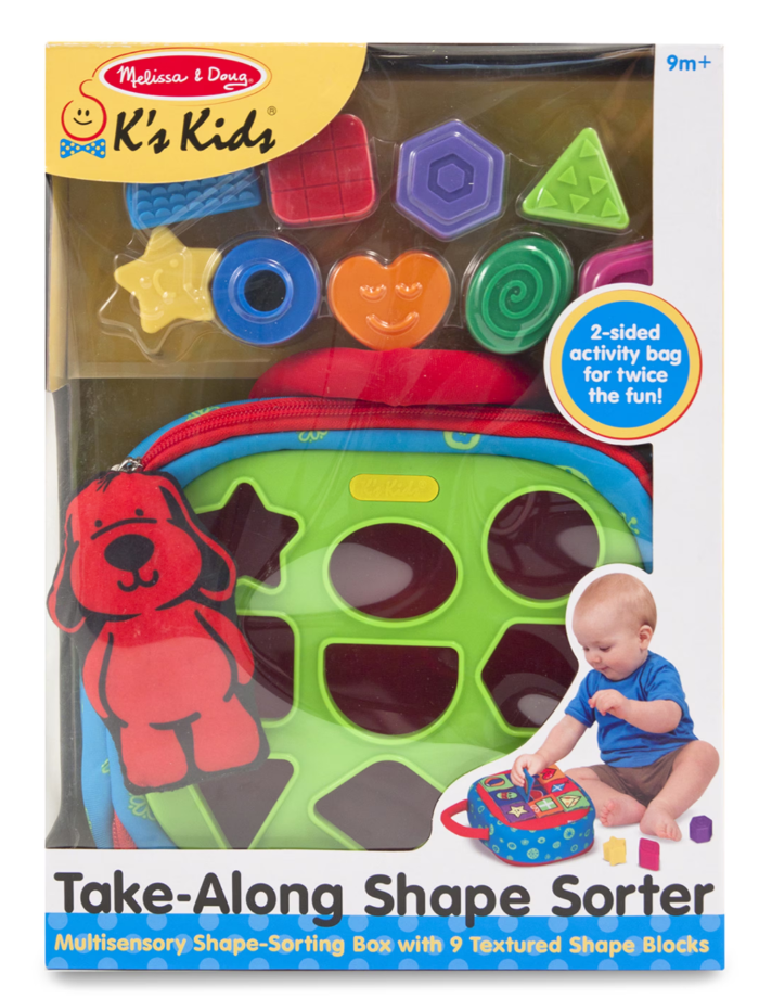 Take Along Shape Sorter 9 Mos +