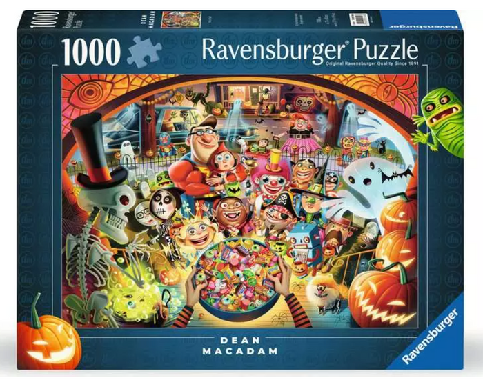 Trick or Treat! By Artist Dean Macadam 1000 Pc