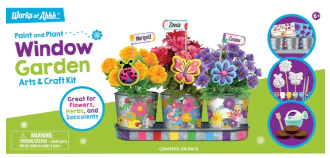 Window Garden Paint Kit 6+