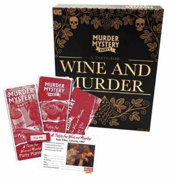Wine And Murder, Murder Mystery Party 18+