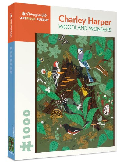Charley Harper Woodland Wonders 1000 pc