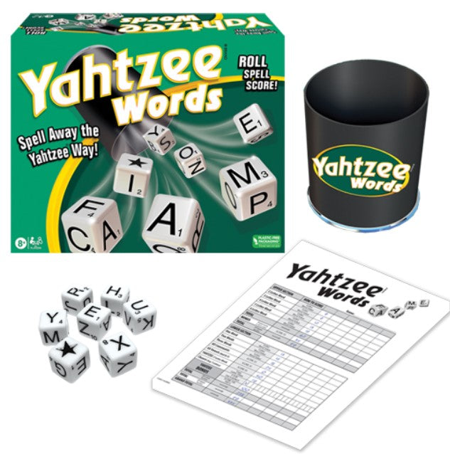 Yahtzee Words 8+  2+ players