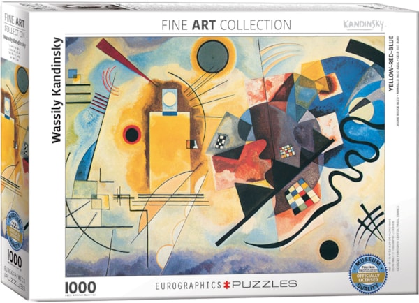 Kandinsky, Yellow-Red-Blue 1000 Pc